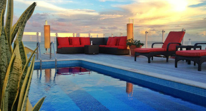 large pools at Ocean Two Barbados Hotel & Resort